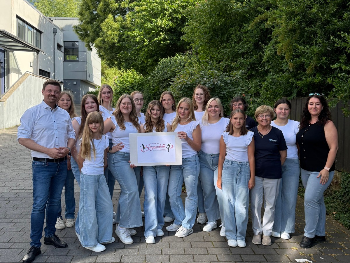 Patrick Appel: 500 € für neue Outfits der Tanzgruppe Sugardolls aus&nbsp;Ortenberg